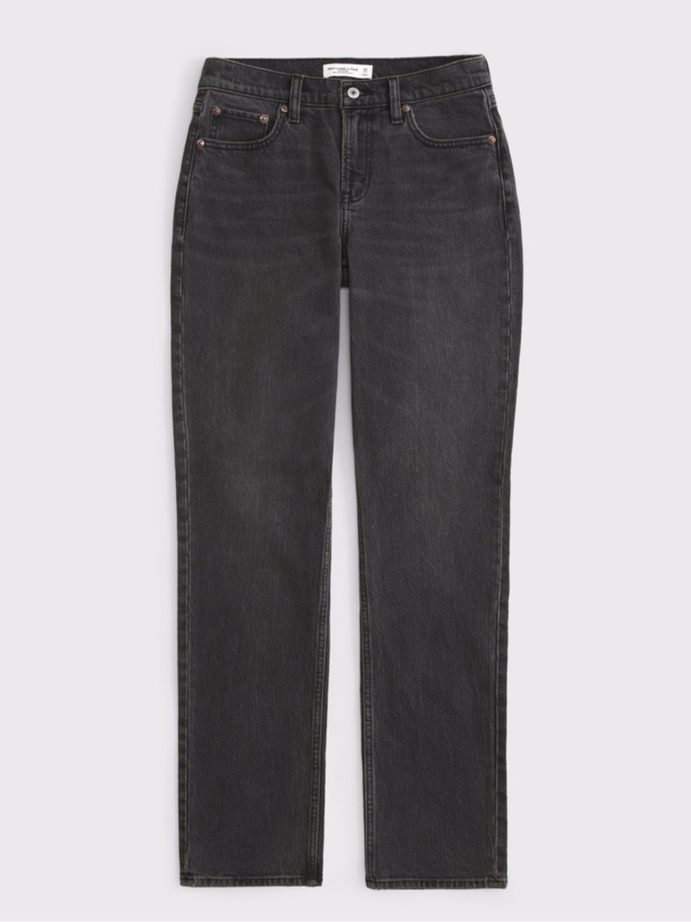 Abercrombie Curve Love Mid-Rise 90s Straight Jean